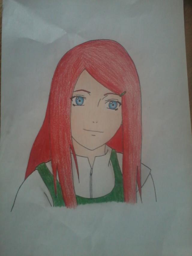 Uzumaki Kushina by Laurush